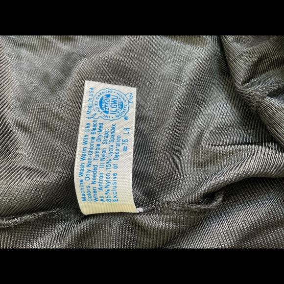 Vintage maiden form full slip lace black nightgown lingerie something special - Picture 6 of 7